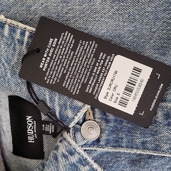 Hudson NWT Brea Swing Trucker Jacket - Picture 3 of 17